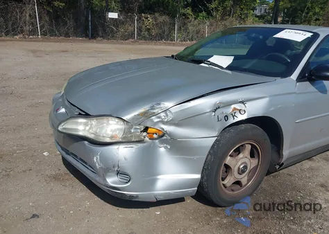 2004 Chevrolet Monte Carlo Ls из США, поврежденный, VIN 2G1WW12E049355732